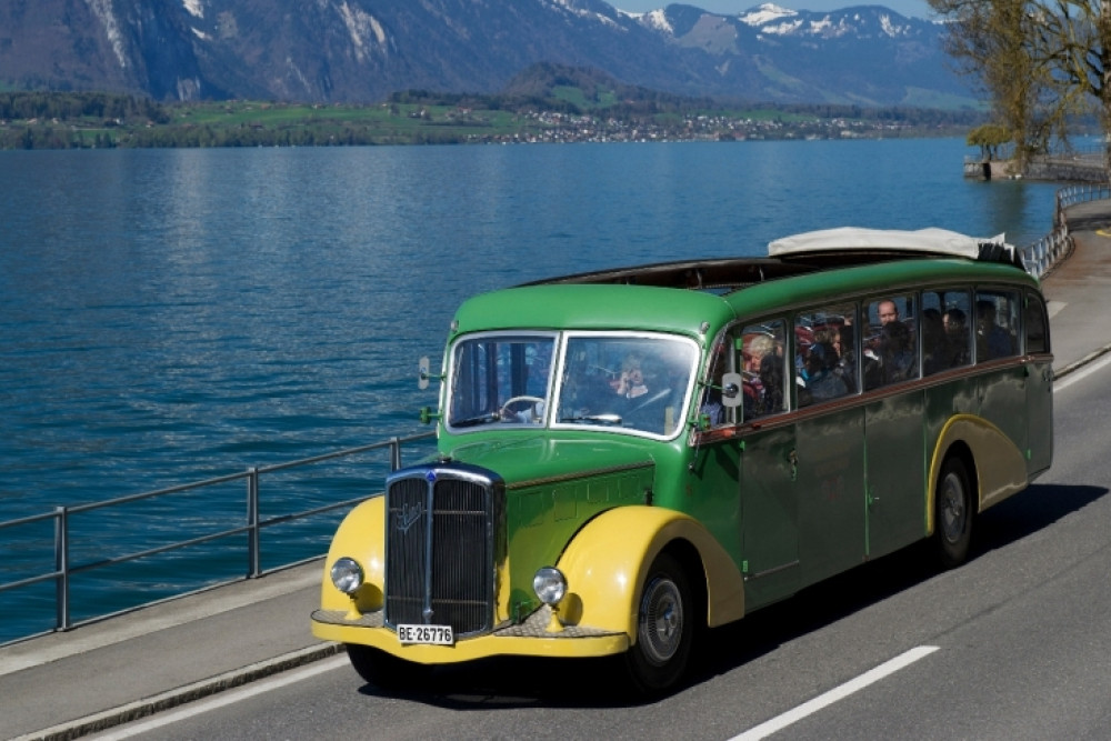 Oldie-Fahrt Erhöht um den Thunersee