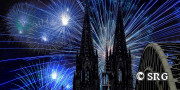 Silvester auf dem Rhein