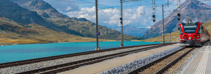 Engadin mit Bernina Express