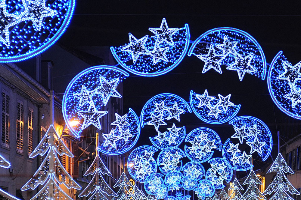 Les lumières de Noël de Montbéliard